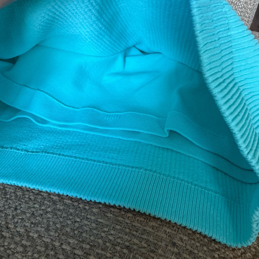 Aerie Turquoise Ribbed Racerback Top - Picture 3 of 3